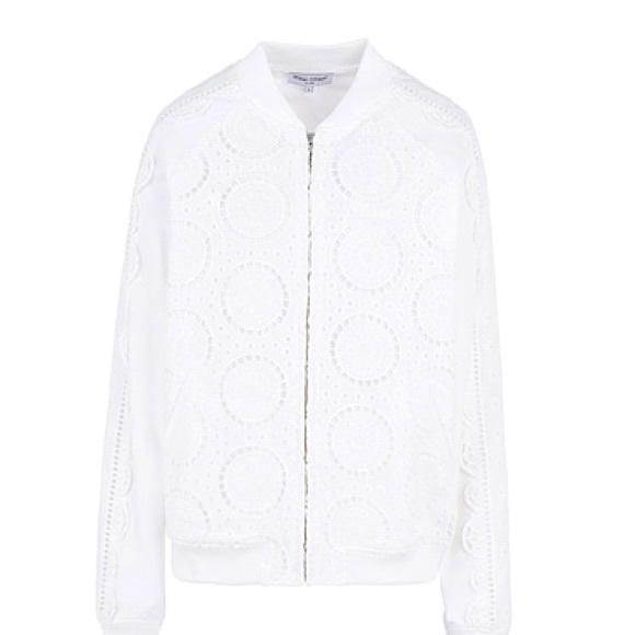 *Opening Ceremony White Bomber Jacket Sz XS - Picture 7 of 15